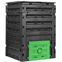SUPER DEAL Garden Compost Bin 120 Gallon (450 L) Outdoor Large Capacity Composter BPA-Free Material