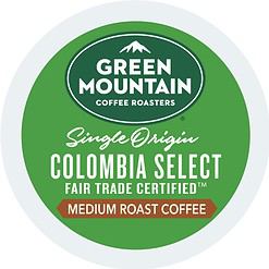 Green Mountain Coffee Roasters Colombia Select Coffee, Keurig Single-Serve K-Cup pods, Medium Roast, 32 Count