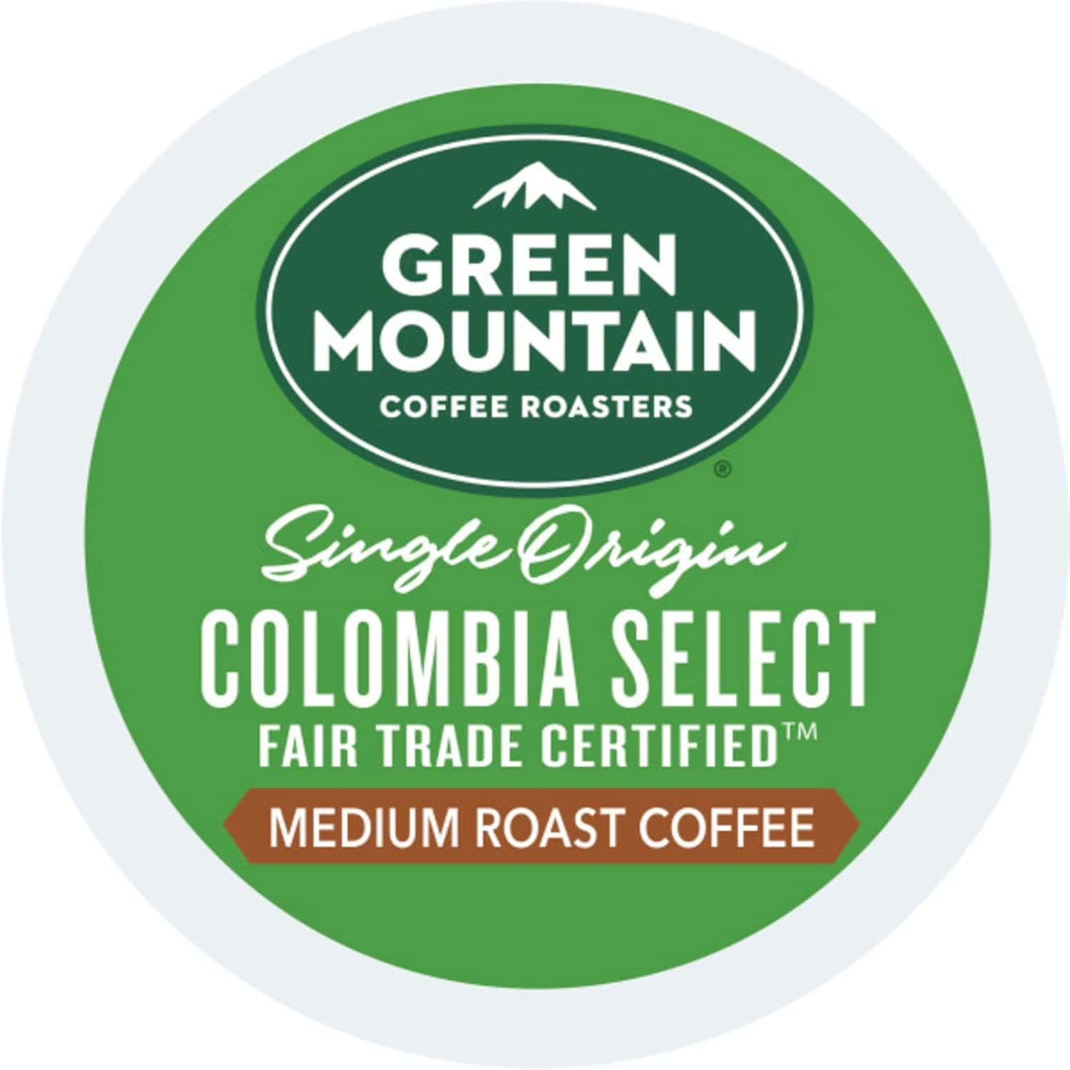 Green Mountain Coffee Roasters Colombia Select Coffee, Keurig Single-Serve K-Cup pods, Medium Roast, 32 Count