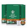 Starbucks K-Cup Coffee Pods, Medium Roast Coffee, Decaf Pike Place Roast, 100% Arabica, 4 boxes (96 pods total)