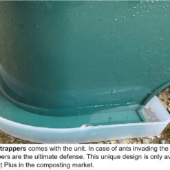 The Original VermiHut Plus 5-Tray Worm Compost Bin – Easy Setup and Sustainable Design