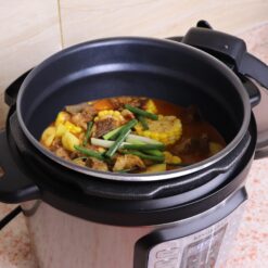 KINGBULL 12-in-1 Electric Pressure Cooker, Stainless Steel/Black (6 Quart)