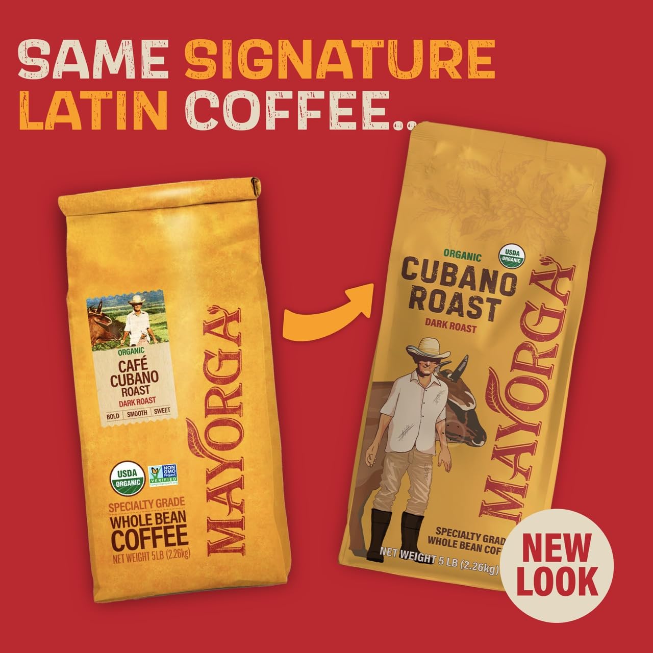 Mayorga Dark Roast Coffee 5lb bag Cubano Roast Coffee Arabica Café Whole Coffee Beans, Smoothest Organic Coffee - Image 7
