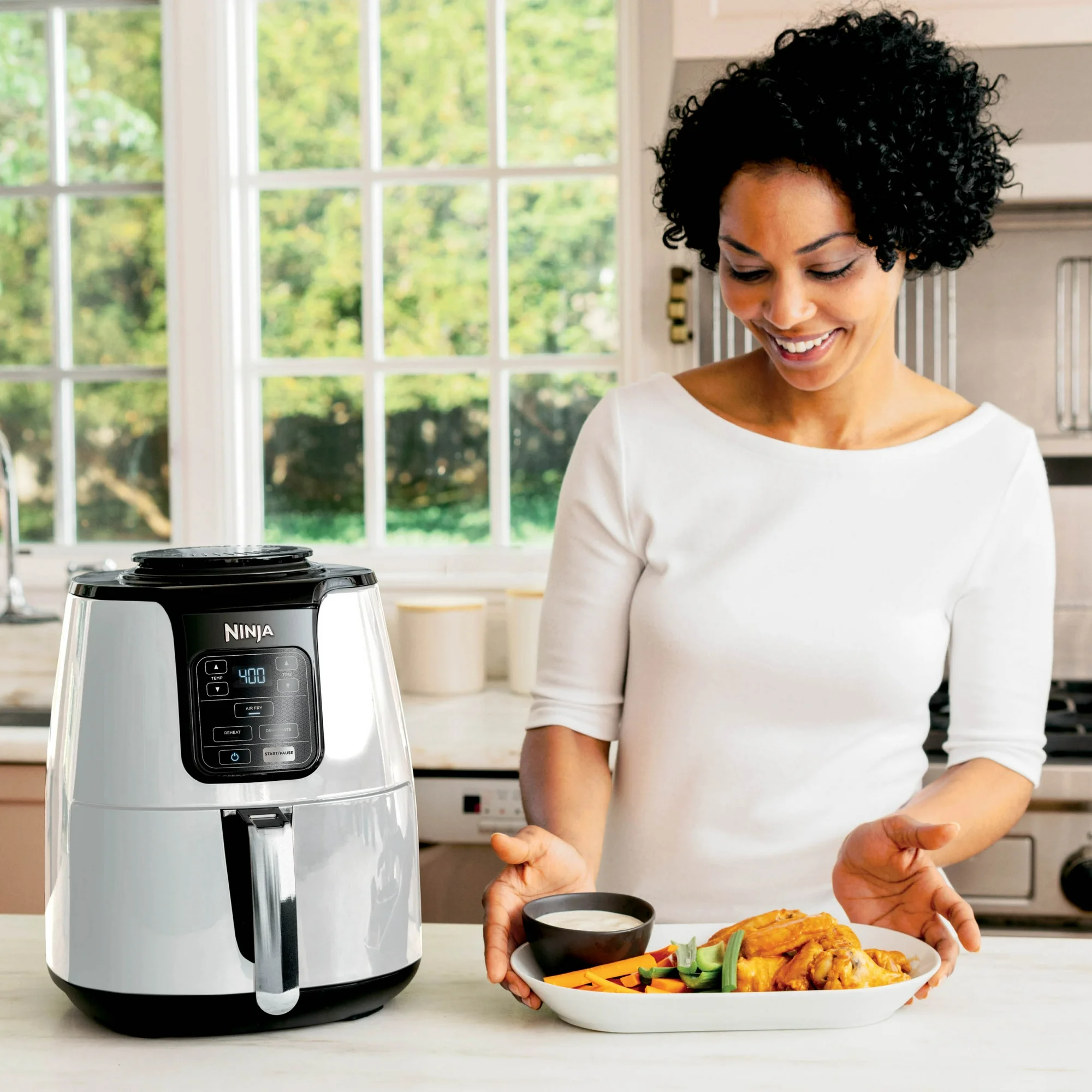 NINJA 4QT Air Fryer - White