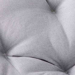 Better Homes & Gardens Papasan Chair, Grey Linen