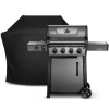 Napoleon - Freestyle 425 Propane Gas Grill with Cover - Graphite Gray