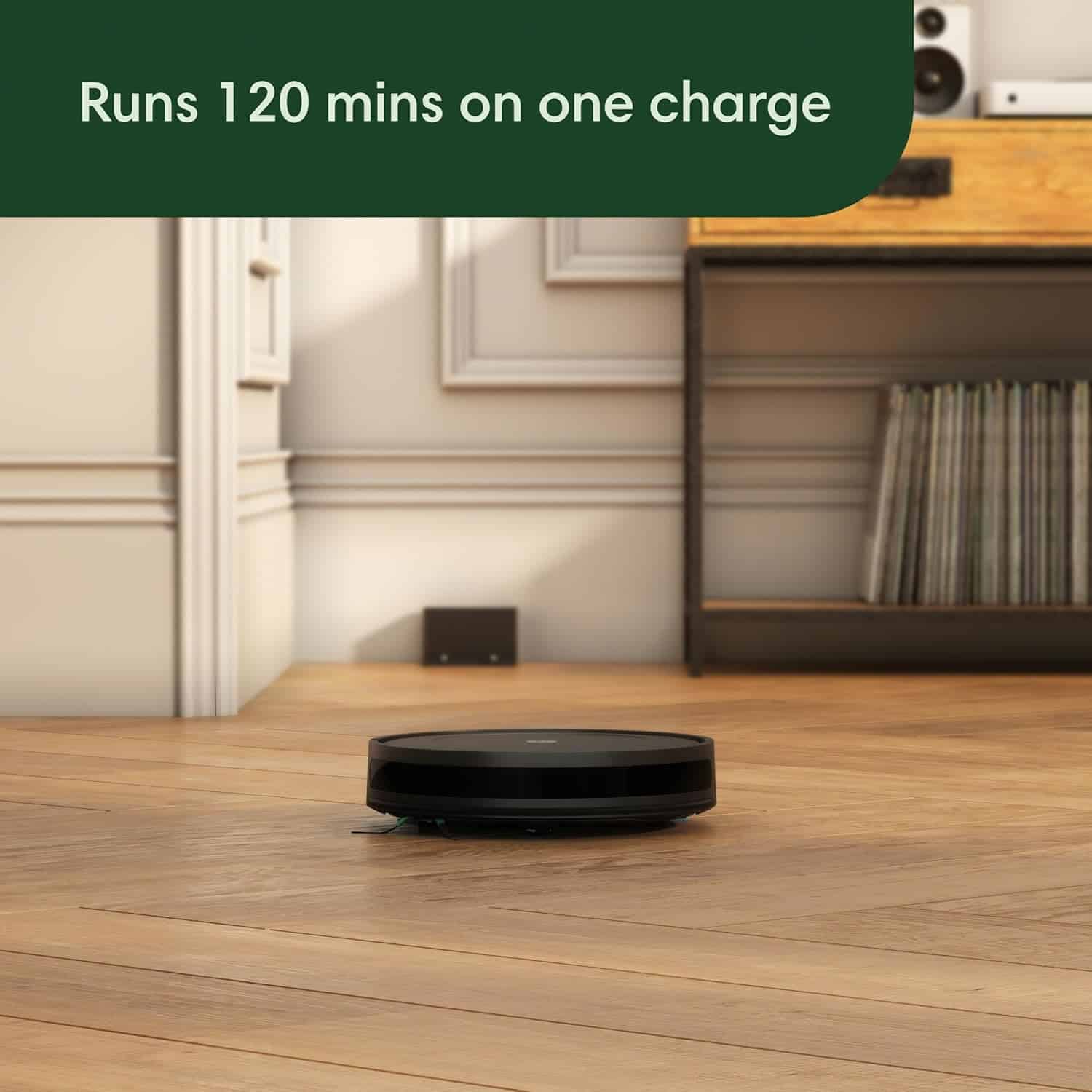 iRobot Roomba Vac Robot Vacuum (Q0120) - Power-Lifting Suction, Multi-Surface Cleaning, Alexa
