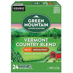 Green Mountain Coffee Roasters Vermont Country Blend Decaf, Keurig Single-Serve K-Cup Pods, Medium Roast Coffee, 96 Count