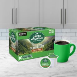 Green Mountain Coffee Roasters Colombia Select, Keurig Single Serve K-Cup Pods, Medium Roast Coffee, 60 Count, (6 Packs of 10)