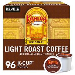 Kahlua Original, Single-Serve Keurig K-Cup Pod, Light Roast Coffee, 24 Count (Pack of 4)