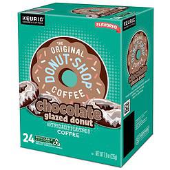 The Original Donut Shop Coffee Chocolate Glazed Donut Keurig Single-Serve K-Cup Pods, Medium Roast Coffee, 96 Count
