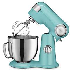 Cuisinart Stand Mixer, 12 Speed, 5.5 Quart Stainless Steel Bowl, Periwinkle Blue, SM-50BL