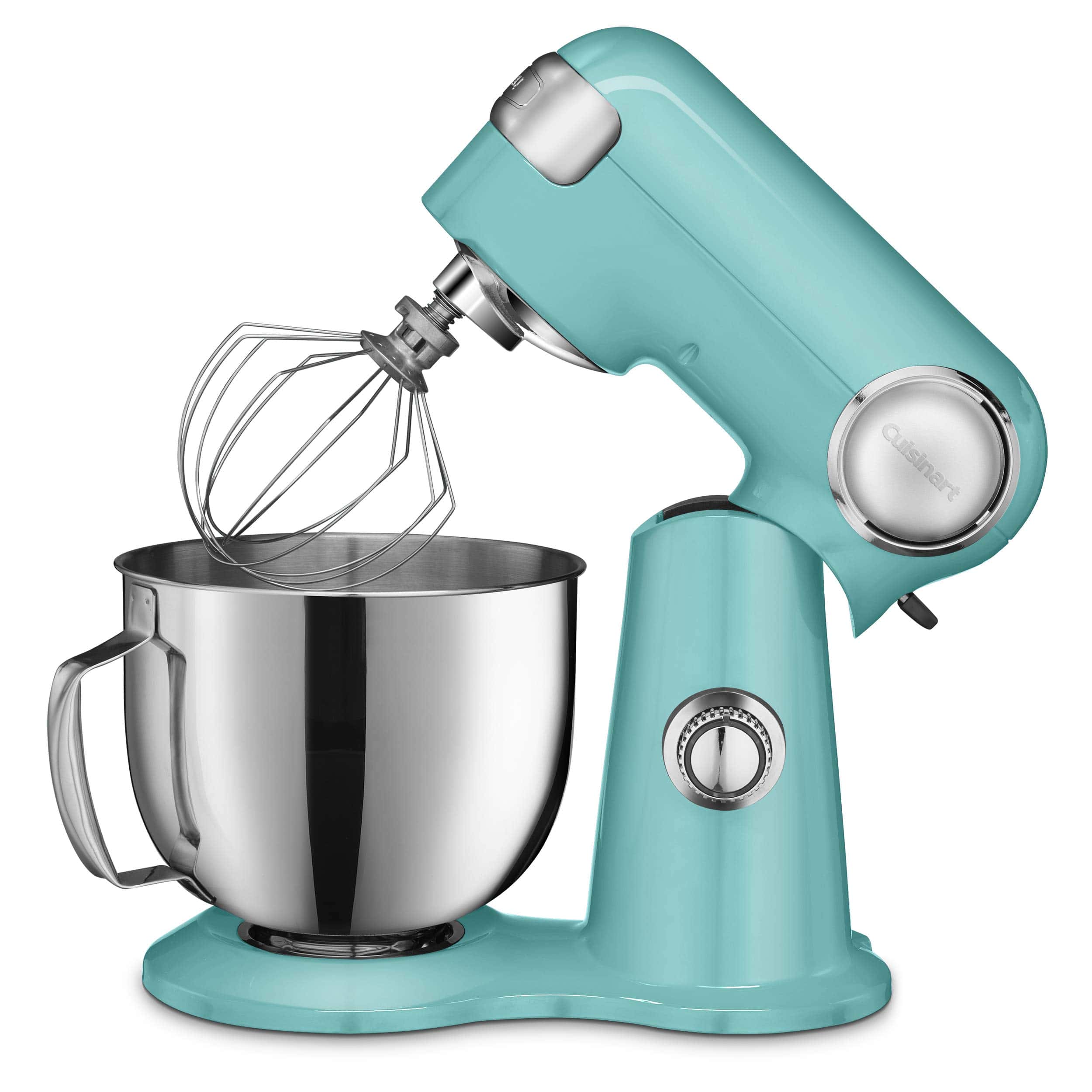 Cuisinart Stand Mixer, 12 Speed, 5.5 Quart Stainless Steel Bowl, Periwinkle Blue, SM-50BL