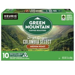 Green Mountain Coffee Roasters Colombia Select, Keurig Single Serve K-Cup Pods, Medium Roast Coffee, 60 Count, (6 Packs of 10)