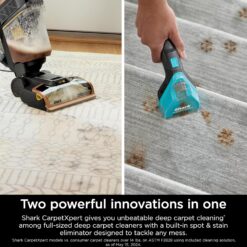 Shark Upright Carpet Cleaner Machine, CarpetXpert HairPro, EX301