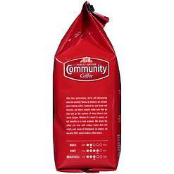 Community Coffee Pecan Praline Flavored 72 Ounces, Medium Roast Ground Coffee, 12 Ounce Bag (Pack of 6)