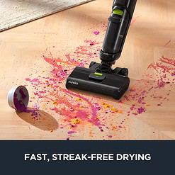 Eureka NEW400 Cordless Wet Dry One Hard Floor Cleaner with Self System, Vacuum Mop for Multi-Surfaces, Black, 8 lbs