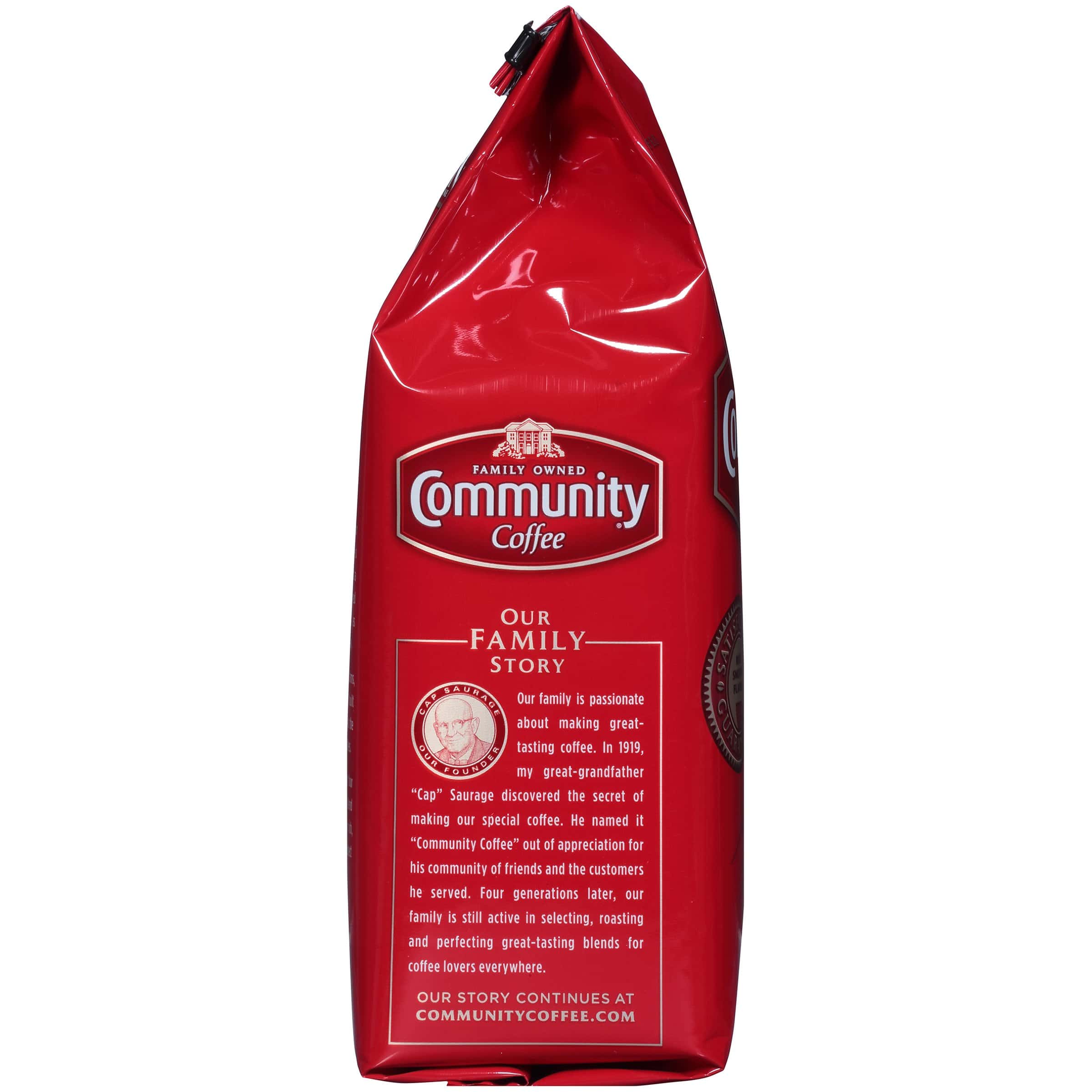Community Coffee French Roast 72 Ounces, Extra Dark Roast Ground Coffee, 12 Ounce Bag (Pack of 6)