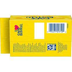 Café Bustelo Espresso Dark Roast Ground Coffee Brick, 6 Ounces (Pack of 12)