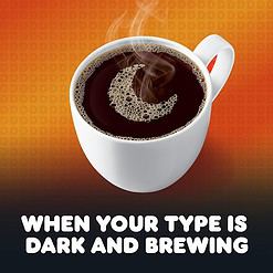 Dunkin' Midnight Dark Roast Coffee, 60 Keurig K-Cup Pods