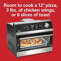 Hamilton Beach Digital Toaster Oven Air Fryer Combo, Black & Stainless Steel