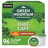 Green Mountain Coffee Roasters Half Caff Coffee, Keurig Single-Serve K-Cup pods, Medium Roast, 96 Count
