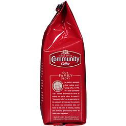 Community Coffee Half-Caff 72 Ounce, Ground Coffee, Medium Dark Roast, 12 Ounce Bag (Pack of 6)