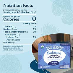 Four Sigmatic Adaptogen Coffee K-Cups, Organic Medium Roast Ground Coffee, 24 Count