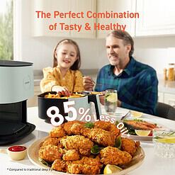 COSORI Air Fryer Pro LE 5-Qt Airfryer, With 20PCS paper liners, 10 Functions that Dry, Bake, Roast &Preheat, Green