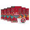 Folgers Mardi Gras Blend Medium-Dark Roast Coffee, Keurig K-Cup pods, 10 Count Box (Pack of 6)