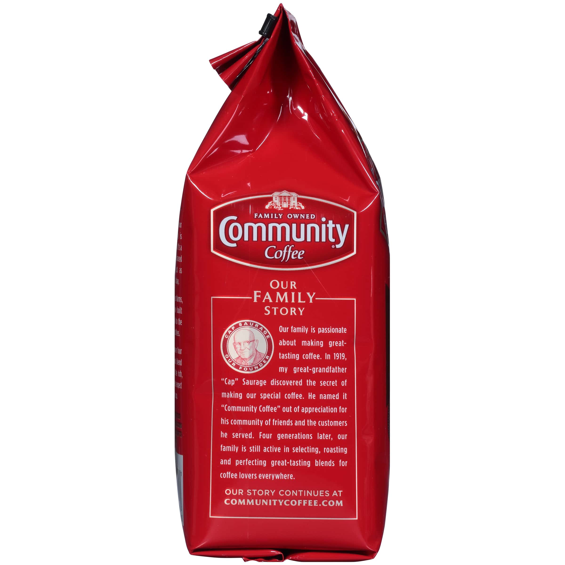 Community Coffee Pecan Praline Flavored 72 Ounces, Medium Roast Ground Coffee, 12 Ounce Bag (Pack of 6)