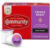 Community Coffee French Roast 36 Count Coffee Pods, Extra Dark Roast, Compatible with Keurig 2.0 K-Cup Brewers, 12 Count (Pack of 3)