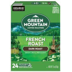Green Mountain Coffee Roasters French Roast Keurig K-Cup Pods, Dark Roast Coffee, 96 Count