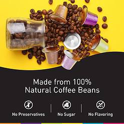 Bestpresso Coffee for Nespresso OriginalLine Machine 120 pods Certified Genuine Espresso Variety Pack