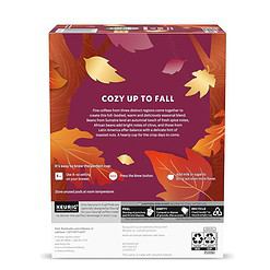 Starbucks K-Cup Coffee Pods, Medium Roast Coffee for Keurig Coffee Makers, Fall Blend, Limited Edition, 6 Boxes (60 Pods Total)