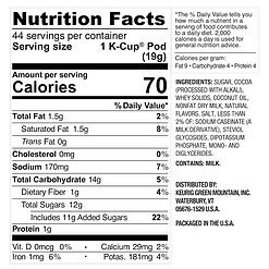 Swiss Miss Milk Chocolate Hot Cocoa, Single-Serve Keurig K-Cup Pods, Hot Chocolate, 44 Count
