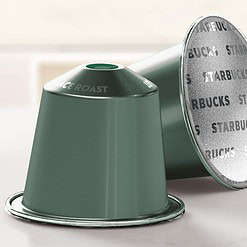 Starbucks by Nespresso Original Line, Pike Place, Medium Roast Coffee, 50-count Espresso Pods
