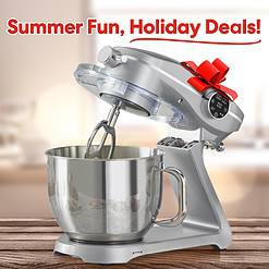 Instant Pot Stand Mixer Pro, 600W 10-Speed Electric Mixer with Digital Interface, 7.4-Qt Stainless Steel Bowl, Silver