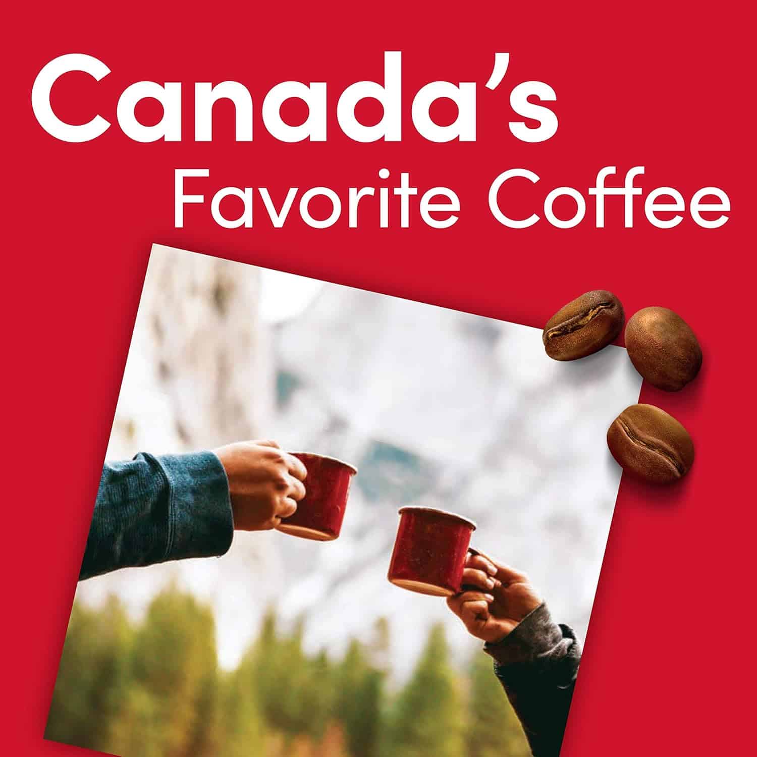 Tim Hortons French Vanilla Coffee, Single-Serve K-Cup Pods Compatible with Keurig Brewers, 72ct K-Cups,Red 12 Count (Pack of 6)
