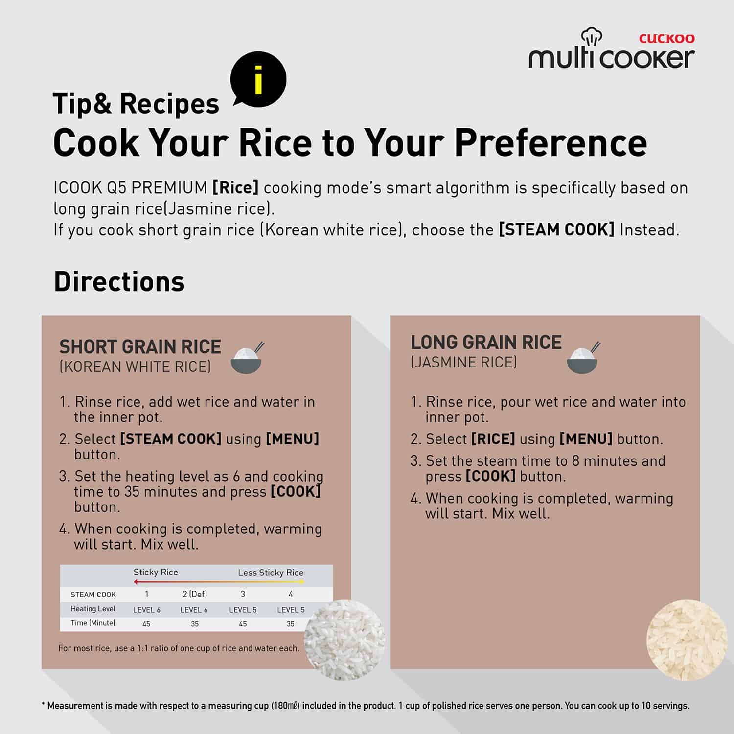 Cuckoo Electric Pressure Cooker with 10 Menu Options and Stainless Steel Pot