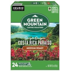 Green Mountain Coffee Roasters Costa Rica Paraiso Single-Serve K-Cup Pods, Medium Roast Coffee, 96 Count