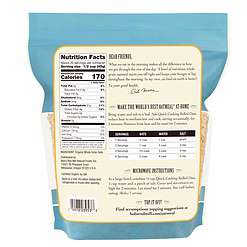 Bob's Red Mill Organic Quick Cooking Rolled Oats - 32 oz (Pack of 4)