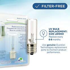 GermGuardian Elite Pluggable UV Sanitizer and Odor Reducer, Black Onyx (GG1100B)