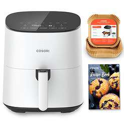 COSORI Air Fryer Pro LE 5-Qt Airfryer, With 20PCS paper liners, Dishwasher Safe, White