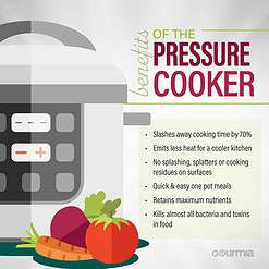 Gourmia GPC965 Digital Multi-Functional Pressure Cooker - Automatic Pressure Release-Adjustable Control, Silver & Black