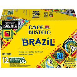 Café Bustelo Brazil Dark Roast Coffee, 72 Keurig K-Cup Pods