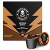 Death Wish Coffee Co. Medium Roast Single Serve Pods - Lighter Blend of Bold Arabica & Robusta Beans (50 Count)