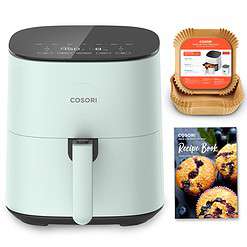 COSORI Air Fryer Pro LE 5-Qt Airfryer, With 20PCS paper liners, 10 Functions that Dry, Bake, Roast &Preheat, Green