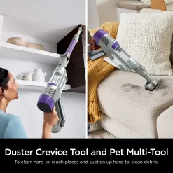 Shark - Cordless PowerDetect Stick Vacuum with Powerful Suction and HEPA Filtration - Dark Gray