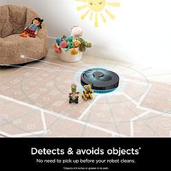 Shark AV2501S AI Ultra Robot Vacuum, with Matrix Clean, Home Mapping, Wifi, Dark Grey